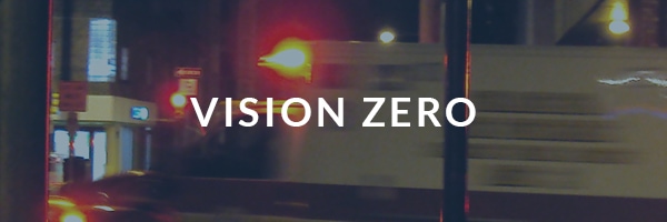 vision zero campaign banner