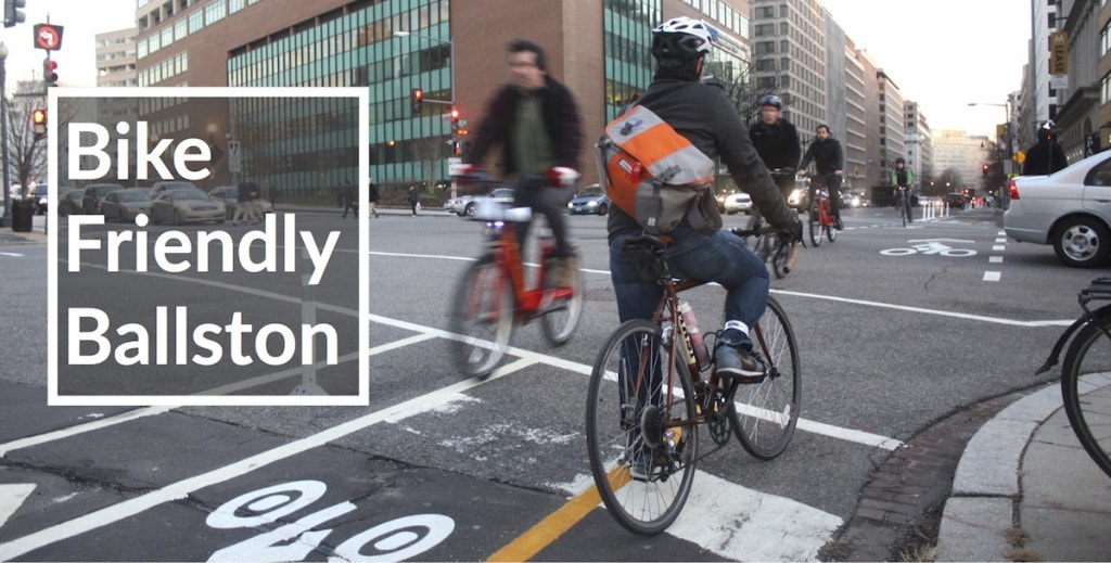 WABA's Action Committee for Arlington County is working to make Ballston a better Place to bike