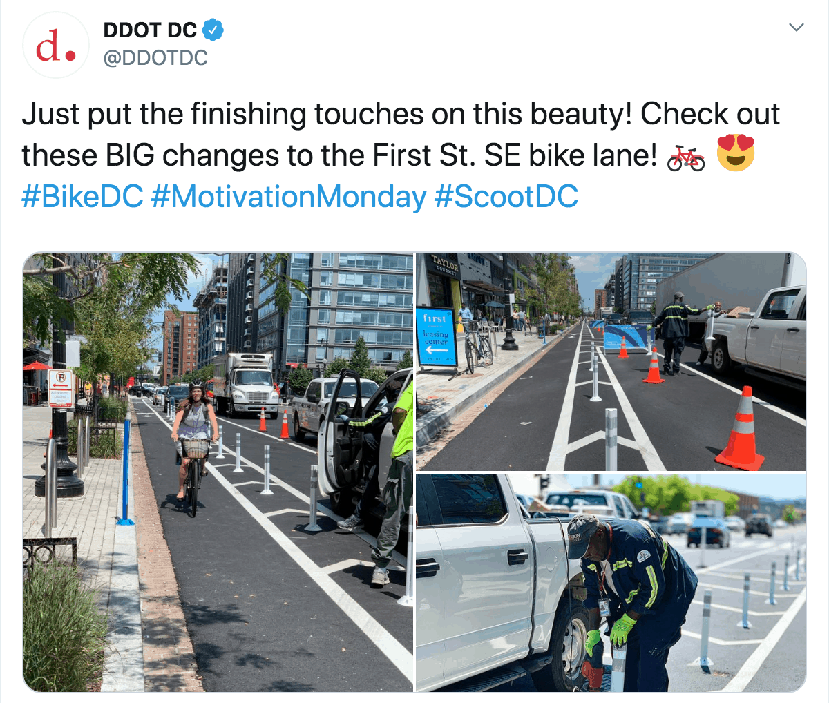 dc bike lanes