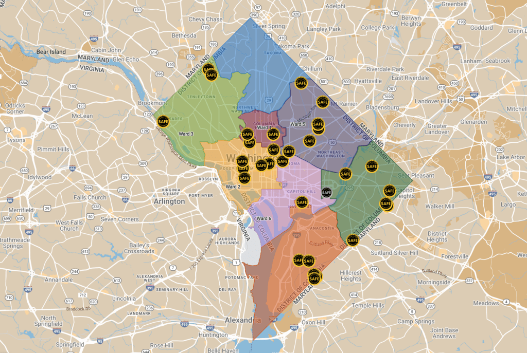 2022 DCFSS WDoR Map | Washington Area Bicyclist Association