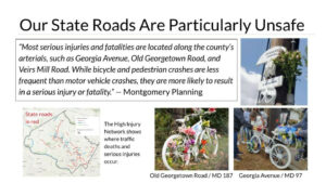 WABA's Complete State Roads–Montgomery County initiative targets the county's most dangerous streets: State Roads.