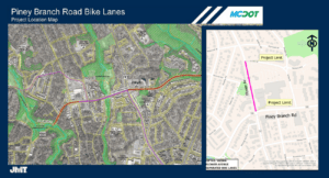 Piney Branch Road Bike Lanes Facility Project and Flower Avenue Separated Bike Lanes Project